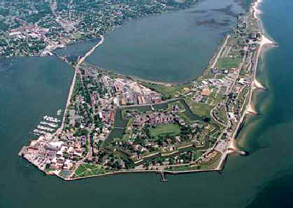 Ft Monroe Aerial View - US Army Photo